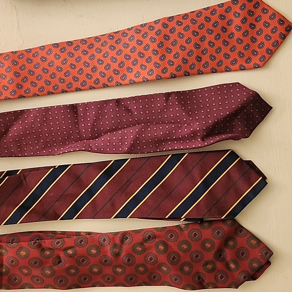 Polo Ties- lot of 4